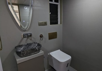 Bathroom in 5 BHK Apartment at Anurag CHS Louis Wadi, Louis Wadi – for Sale
