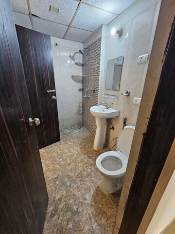 Bathroom in 3 BHK Apartment at Galaxy North Avenue ll, Gaur City 2 – for Rent