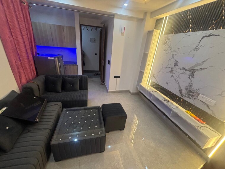 Living Room, saket 1 Bedroom 500 Sq.Ft. Builder Floor In Saket Delhi 9351008