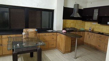 Kitchen in 2 BHK Builder Floor at Jagdish Apartments Aliganj, Aliganj – for Rent