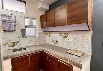 Kitchen in 1 BHK Builder Floor at Saket – for Rent