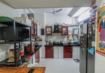 Kitchen in 3 BHK Apartment at Shree Ganraj Heights, Thakurli – for Sale