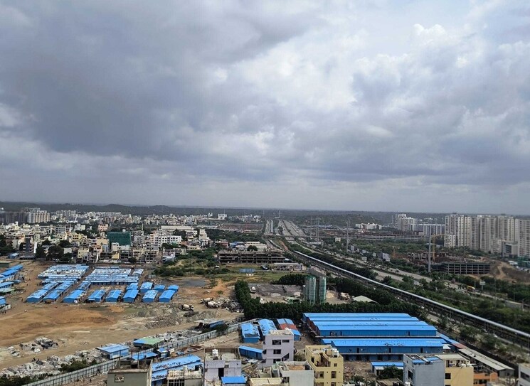 Exterior View, rajapushpa-provincia 3 Bedroom 2020 Sq.Ft. Apartment In Narsingi Hyderabad 9351466