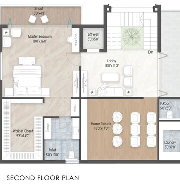 Floor Plan in 4 BHK Villa at Tukkuguda – for Sale
