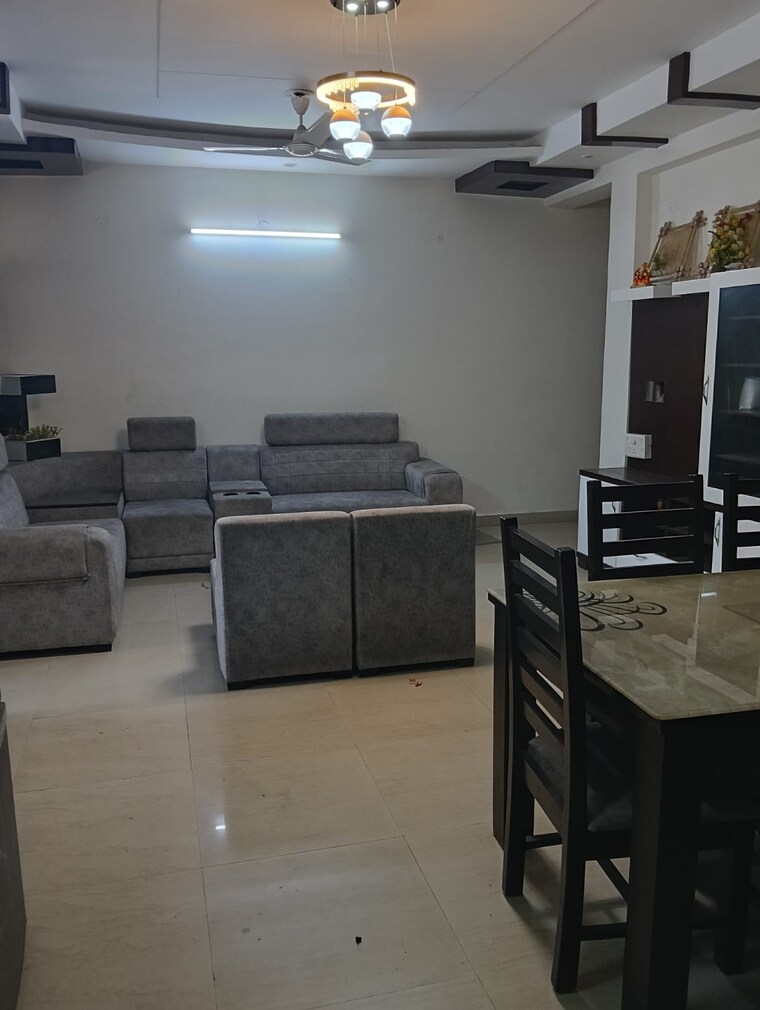 Living Room, pir machalla 3 Bedroom 1360 Sq.Ft. Apartment In Pir Machalla Zirakpur 9351515