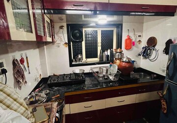 Kitchen in 2 BHK Apartment at Sajan Heights, Dombivli West – for Sale