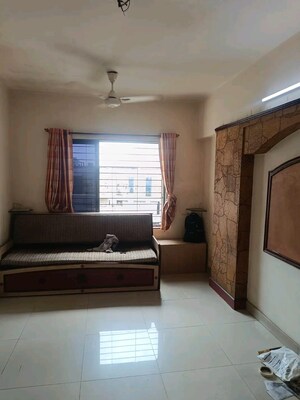 Living Room in 1 BHK Apartment at New Jubilee Apartment, Nalasopara West – for Sale