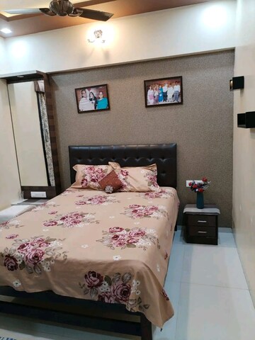Bedroom in 1 BHK Apartment at Shripal Tower, Nalasopara West – for Rent