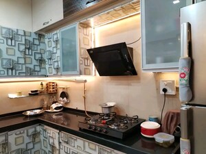 Living Room in 1 BHK Apartment at Shripal Tower, Nalasopara West – for Rent