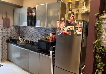 Kitchen in 2 BHK Apartment at Omkar Alta Monte, Malad East – for Rent
