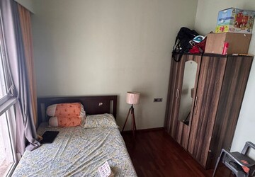Bedroom in 2 BHK Apartment at Omkar Alta Monte, Malad East – for Rent