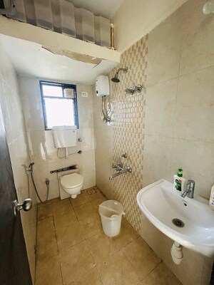 Bathroom in 2 BHK Apartment at MAAD Nakoda Heights, Nalasopara West – for Sale