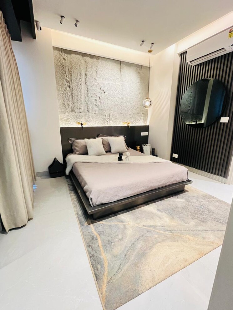 Bedroom, urban-the-zirk 3 Bedroom 1900 Sq.Ft. Apartment In Nabha Zirakpur 9351692