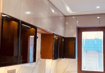 Kitchen in 4 BHK Builder Floor at New Vijay Nagar – for Sale