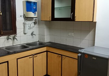 Kitchen in 3 BHK Apartment at Prem Satyam Swastik Apartment, Patiala Road – for Rent