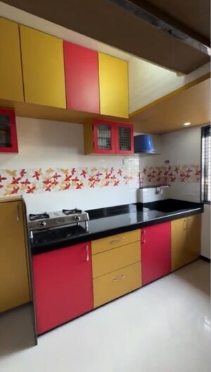 Kitchen in 1 BHK Apartment at Sahyog R1, Jogeshwari West – for Sale