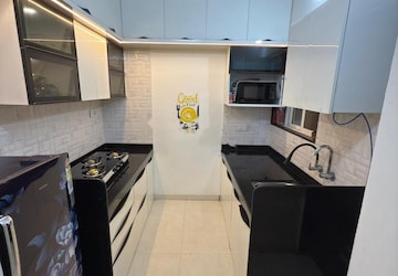 Kitchen in 2 BHK Apartment at GK Silverland Residency Phase 3, Ravet – for Rent