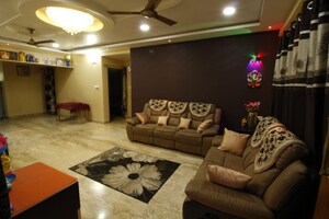 Living Room in 3 BHK Builder Floor at Vinayaka Enclave, Btm Layout – for Sale