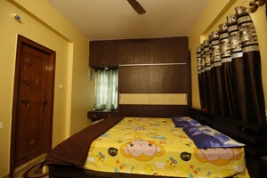 Bedroom in 3 BHK Builder Floor at Vinayaka Enclave, Btm Layout – for Sale