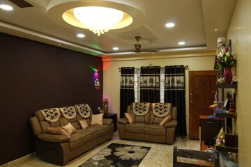 Living Room in 3 BHK Builder Floor at Vinayaka Enclave, Btm Layout – for Sale