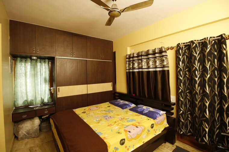 Bedroom, vinayaka-enclave 3 Bedroom 1500 Sq.Ft. Builder Floor In Btm Layout Bangalore 9351798