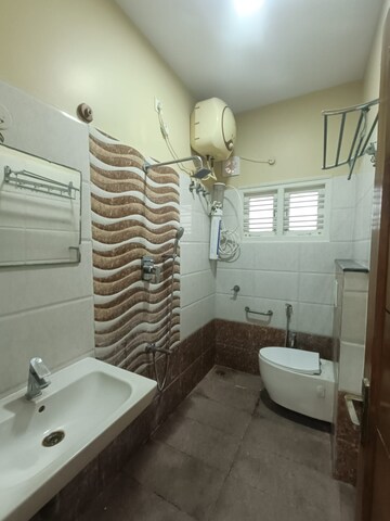 Bathroom in 3 BHK Builder Floor at Vinayaka Enclave, Btm Layout – for Sale