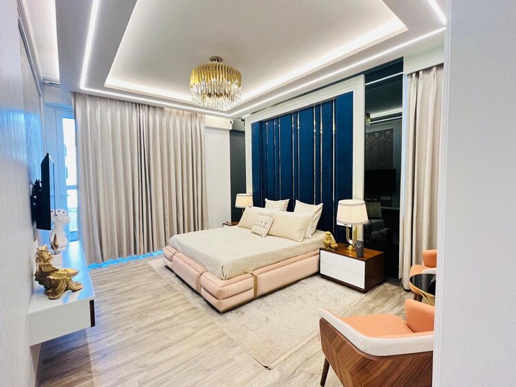 Bedroom, urban-the-zirk 3 Bedroom 1990 Sq.Ft. Apartment In Nabha Zirakpur 9351807