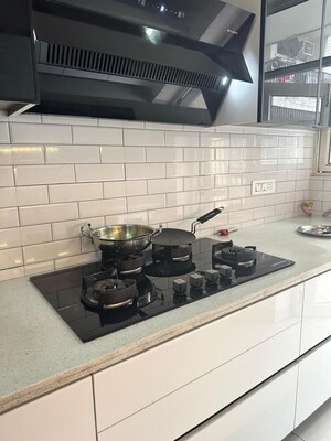 Kitchen in 2 BHK Apartment at Wave Dream Homes, Wave City – for Rent