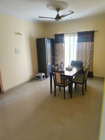Dining area in 3 BHK Apartment at Dhammanagi Sri Rudraksh Residency, Bannerghatta Road – for Rent