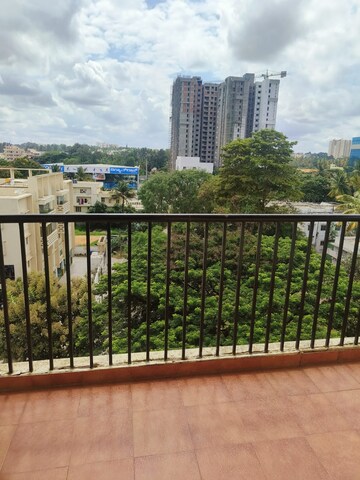 Balcony in 3 BHK Apartment at Dhammanagi Sri Rudraksh Residency, Bannerghatta Road – for Rent