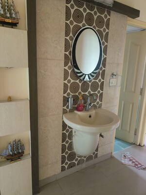 Bathroom in 3 BHK Apartment at Dhammanagi Sri Rudraksh Residency, Bannerghatta Road – for Rent