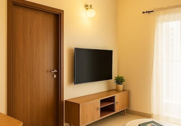 Living Room in 1 BHK Apartment at Prestige Primrose Hills, Banashankari 6th Stage – for Rent