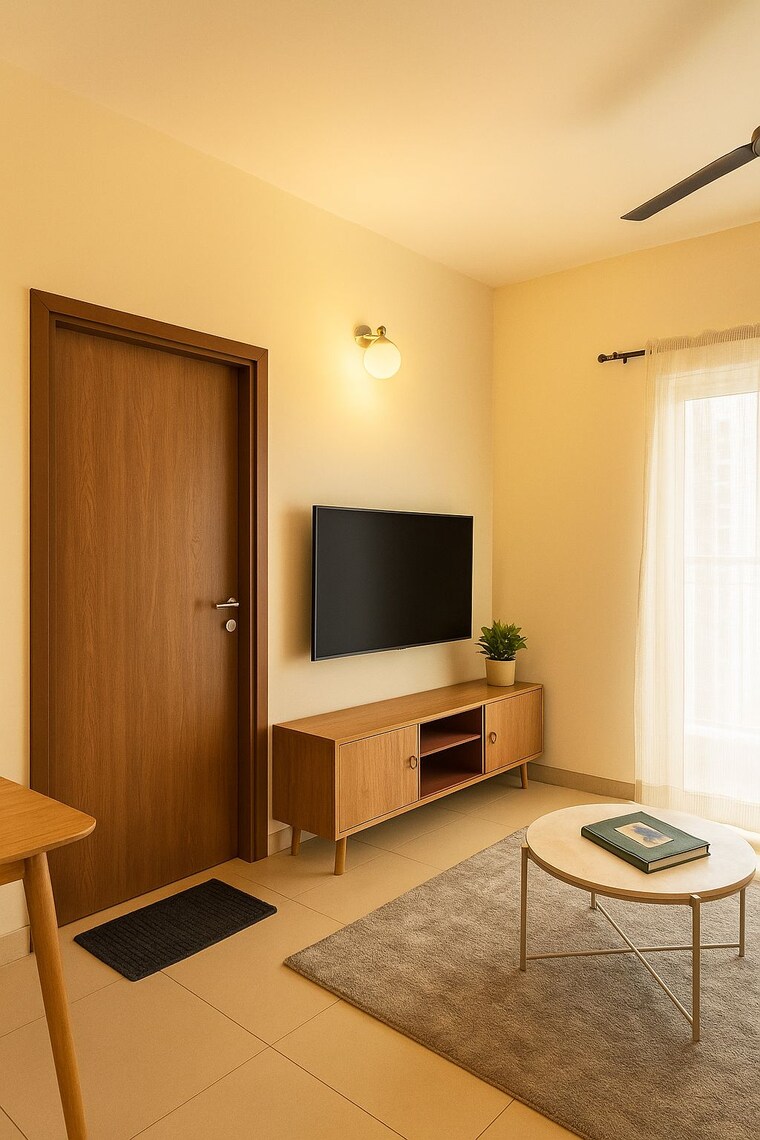 Living Room, prestige-primrose-hills 1 Bedroom 582 Sq.Ft. Apartment In Banashankari 6th Stage Bangalore 9351992