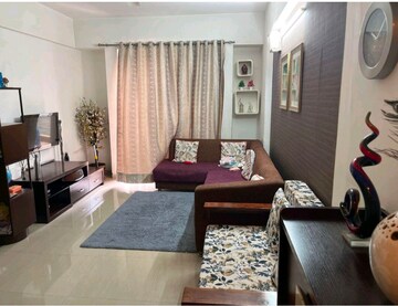 Living Room in 2 BHK Apartment at Gulmohar Goldcoast, Kharadi – for Rent