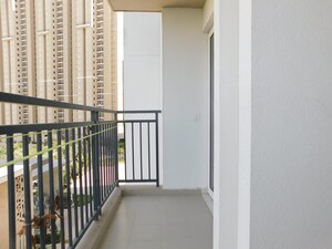 Balcony in 3 BHK Apartment at Eldeco Live By The Greens, Sector 150 – for Rent