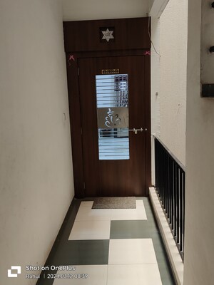 Building Lobby in 3 BHK Apartment at Prahlad Nagar – for Rent