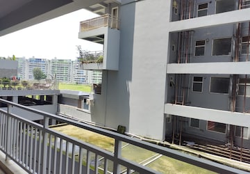 Balcony in 2 BHK Apartment at Pacific Golf Estate, Kulhan – for Rent