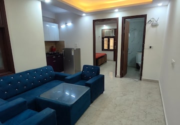 Living Room in 2 BHK Builder Floor at Saket – for Rent