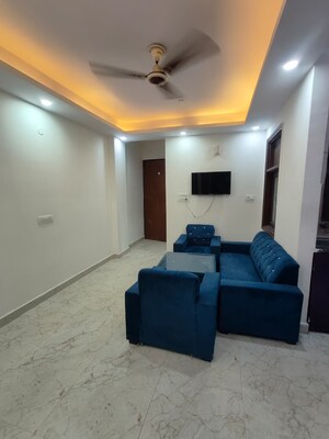 Living Room in 2 BHK Builder Floor at Saket – for Rent
