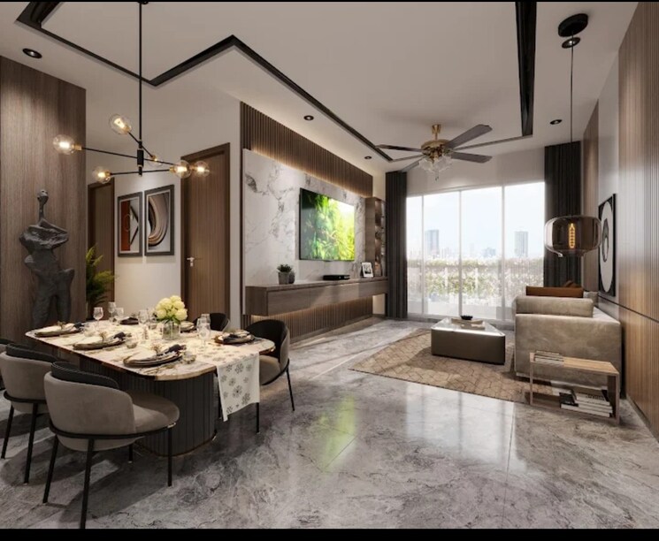 Living Room, m3m-crown 3 Bedroom 2080 Sq.Ft. Apartment In Sector 111 Gurgaon 9352273
