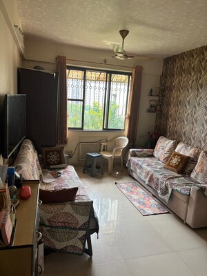 Living Room in 2 BHK Apartment at Lodha Paradise, Majiwada – for Sale