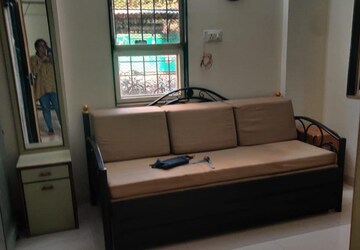 Living Room in 1 BHK Apartment at Raj Residency Kasarvadavali, Kasarvadavali – for Rent