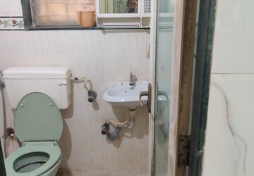 Bathroom in 1 BHK Apartment at Raj Residency Kasarvadavali, Kasarvadavali – for Rent