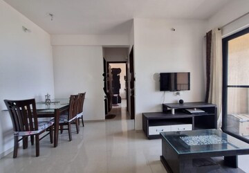 Living Room in 2 BHK Apartment at Shapoorji Pallonji Joyville Hadapsar Annexe, Hadapsar – for Rent