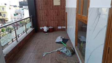Balcony in 3 BHK Builder Floor at Vaishali Sector 3 – for Rent
