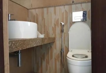 Bathroom in 2 BHK Apartment at Lodha Casa Viva, Majiwada – for Rent