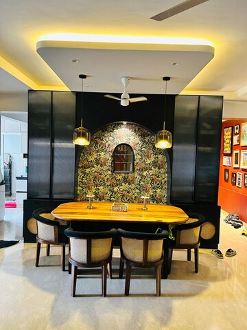 Dining area in 4 BHK Apartment at Salarpuria Sattva Greenage, Hosur Road – for Sale