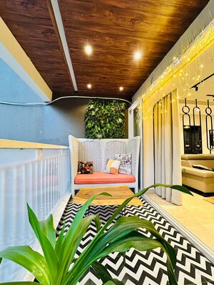 Balcony in 4 BHK Apartment at Salarpuria Sattva Greenage, Hosur Road – for Sale