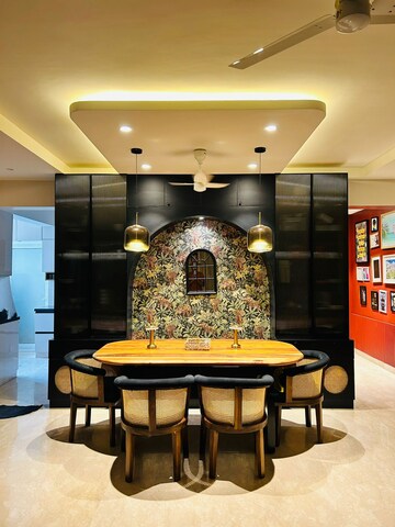 Dining area in 4 BHK Apartment at Salarpuria Sattva Greenage, Hosur Road – for Sale