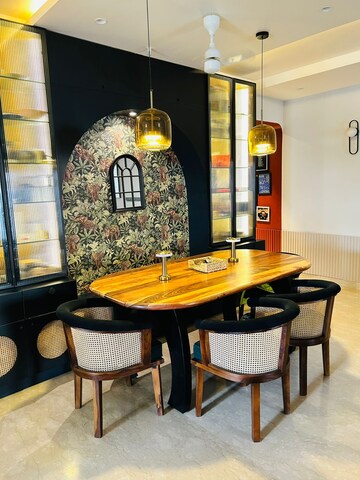 Dining area in 4 BHK Apartment at Salarpuria Sattva Greenage, Hosur Road – for Sale